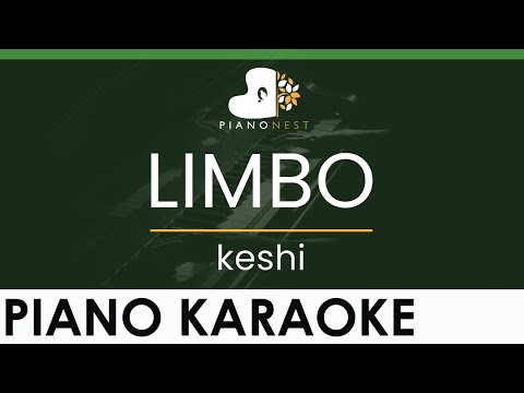 keshi – LIMBO – LOWER Key (Piano Karaoke Instrumental)