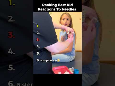 Ranking Best Kid Reactions To Needles