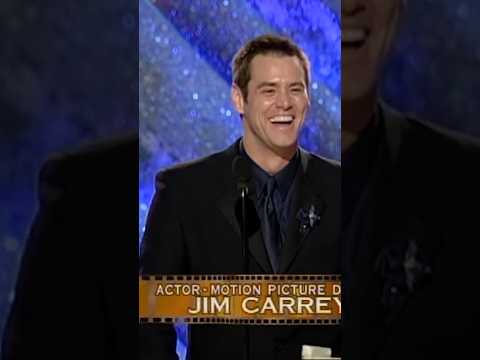 When Jim Carrey won a Golden Globe for “THE TRUMAN SHOW” 📺(via @GoldenGlobes) #Shorts