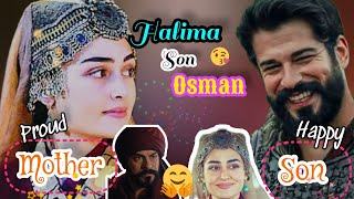 Halima Hatun Son Osman❤️Halima🌷Dream😯about her Son👩‍👦Osman🤗#kurulusosman #osmanbey @bellaedits01