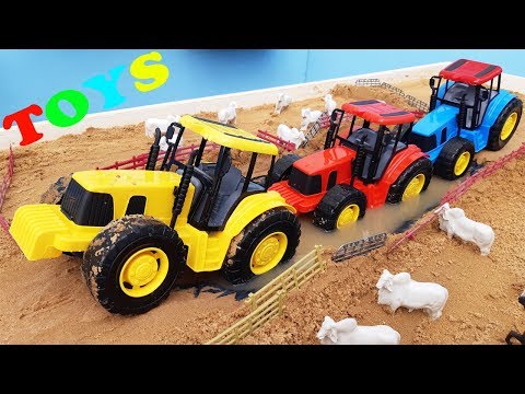 Construi um lago na mini fazendinha