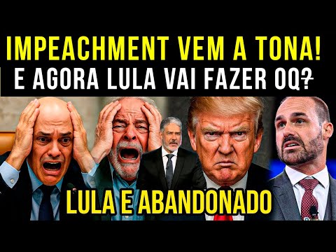 BOMBA PEDIDO DE PRISÃO! LULA DO PT É ABANDONADO DESAFIA TRUMP E FALA EM PRISÃO, IMPEACHMENT DE GILMA