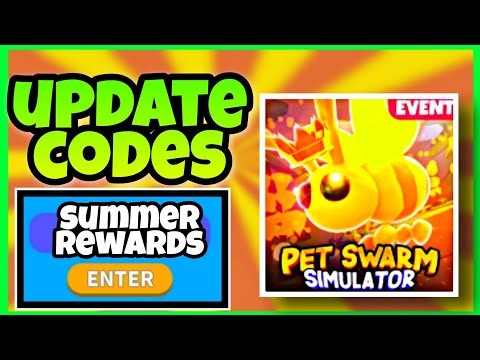 Twitter Codes Pet Swarm Simulator 07 2021 - slimeulator roblox pets