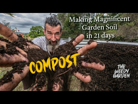COMPOST THE BLACK GOLD- Making Magnificent Compost in 21 Days and how to Infuse Biochar.
