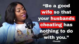 Thembisile unpacks how she could never be in a 50/50 marriage or relationship.