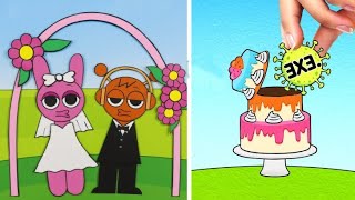 Wedding Disaster 💍🤣 Zombie Twist In Sprunki Gamebook