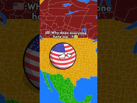 Real friends of USA 🇺🇸😰 | countryballs #countryballs #geography #viralshorts