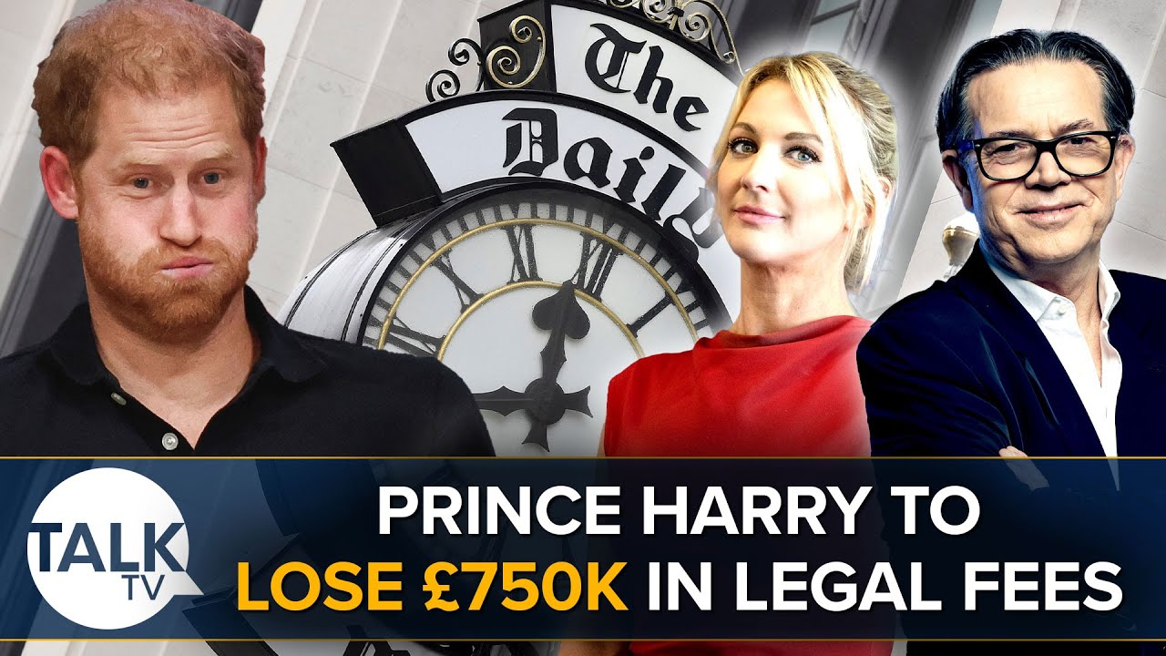 Prince Harry to Lose £750K After Dropping Mail On Sunday Case