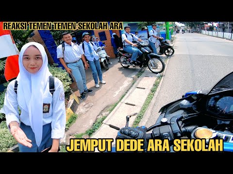 jemput dede ara pulang sekolah