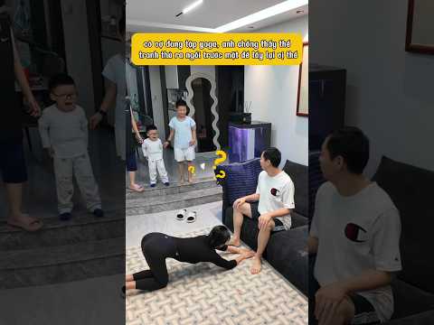 Anh chồng tranh thủ quá #shortvideo #funny