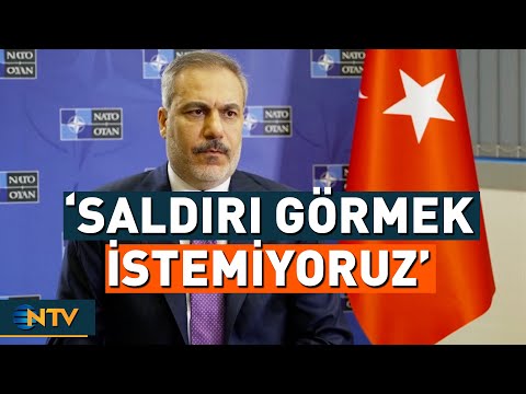 Son Dakika: Hakan Fidan, İsrail'in Suriye'ye Yönelik Saldırılarına Tepki Gösterdi | NTV