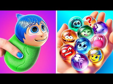 BROKE VS RICH Inside Out 2 Fidget Toys🌟*Emotions Control My Life*