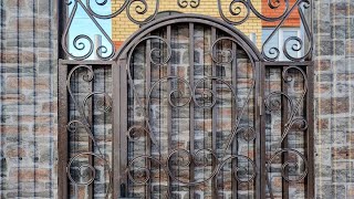 Шикарная калитка из профильной трубы своими руками.