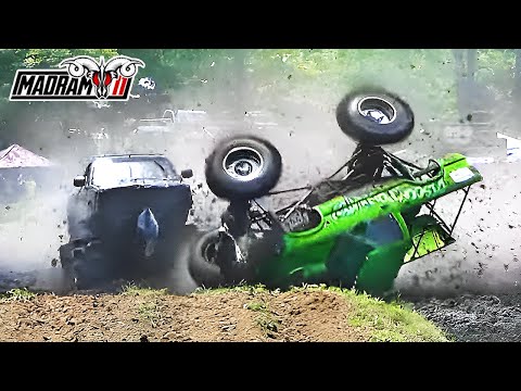 1500HP Mega Trucks WRECK the Perkins Mud Bog! 💥 Fire, Rollovers & Deep Mud Carnage!