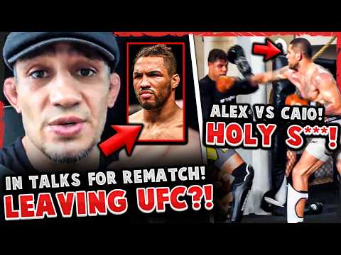 Tony Ferguson LEAVING UFC + REMATCH w/ Kevin Lee!? *FOOTAGE* Alex Pereira SPARS Caio Borralho