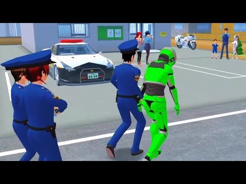 police caught the cunning thief👮|#sakuraschoolsimulator #shortfilm #sss #viralvideo#trending #sakura