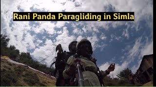 Rani Panda's Paragliding in Simla | Ollywood Hub #ranipanda
