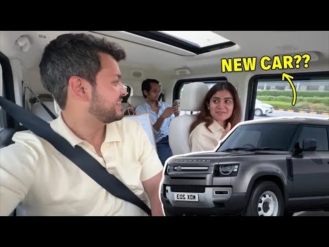 Finally Eishu ke birthday ke liye roadtrip pe nikal gaye | Buying new Land rover Defender 😍🔥
