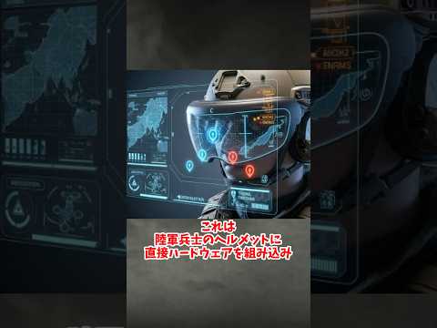 AI搭載ヘルメット「イーグルアイシステム」 #ゆっくりショート #ゆっくり解説 #ゆっくり兵器解説