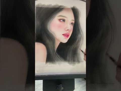 How to draw a girl face #drawing #drawingtechniques #art #drawingtutorials #sketch