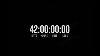 The countdown is on...