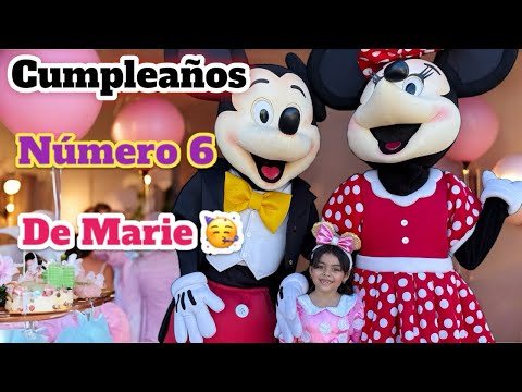 CELEBRANDO EL CUMPLEAÑOS NÚMERO 6 DE MARIE 🎉🥳