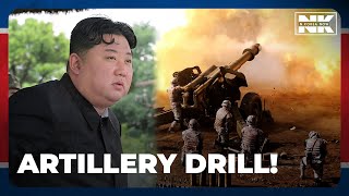 Kim Jong-un oversees artillery drills, urges warlike training against main enemy