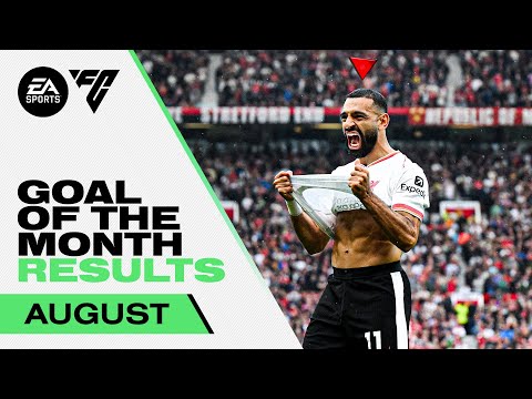 August Goal Of The Month | Diaz's Quick Counter & Salah Scores Again At Old Trafford | Liverpool FC