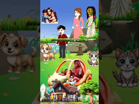 पापा की गारी आ गयी | Papa ki gadi a gai #shorts #trending #viralshorts #cartoon
