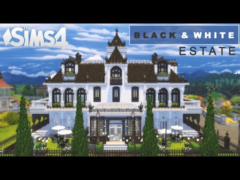 B&W Estate  "Life & Death" | THE SIMS 4 | Stop motion