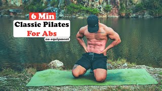 6 Minute Classic Pilates For Abs#gym #fitness #absworkout