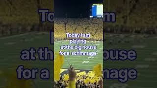 Its gonna be tuff🔥🔥🔥🔥 #uofm #thebighouse #michigan