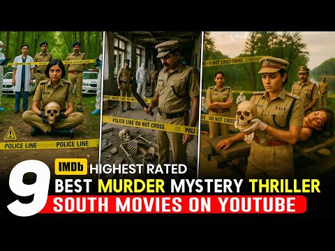 Top 9 Best South Indian Murder Suspense Thriller Movies in Hindi | 2025 South Crime Movies In Hindi 