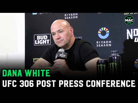 Dana White: 'Sean O'Malley looked flat against Merab' | UFC 306 Post Fight Press Conference