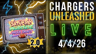 Chargers Unleashed | Saturday Morning Mock Draft 2.0