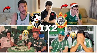 REAÇÕES DOS PALMEIRENSES '' PIOR ANO DE TODOS '' VASCO 1 X 2 CORINTHIANS | ANOS DOS VICE - VAMOS RIR