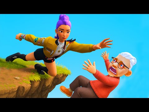 RUMI Kpop Demon Hunters rescata a la Abuelita (I Am Cat VR)