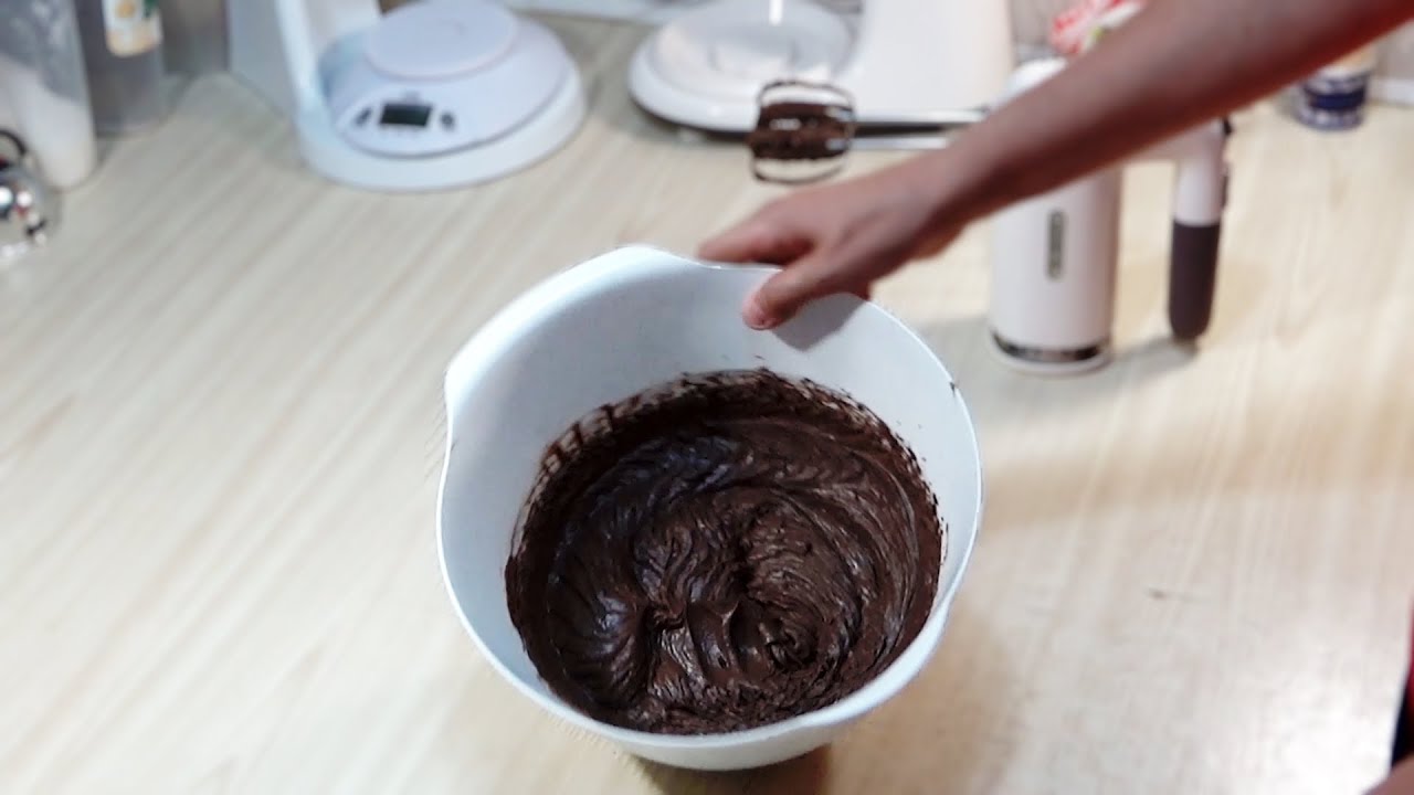 Шоколадный крем для торта / Сhocolate cream cake