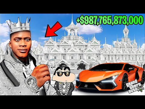 FRANKLIN TOUCH ANYTHING BECOME DIAMOND ll EVERYTHING IS FREE IN GTA5