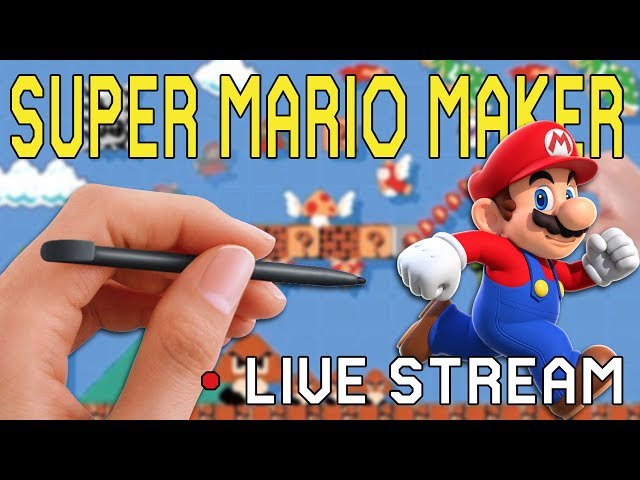 Super Mario Maker Sunday LIVE STREAM - with Darby - Viewer Levels