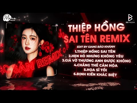 THIỆP HỒNG SAI TÊN REMIX (Bản Hot TikTok) - Em Viết Thiệp Hồng Tên Em Thì Đúng Nhưng Lại Sai Tên Anh