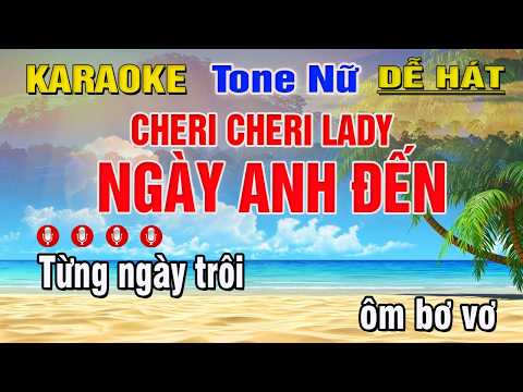 Cheri Cheri LaDy (Ngày Em Đến) Karaoke Tone Nữ | Beat Chuẩn Dễ Hát | Trung Hiếu