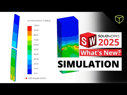 Simulation  New Features in SOLIDWORKS  2025