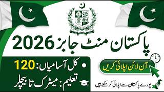 Pakistan Mint Jobs 2026 Online Apply | Coin Factory Lahore Vacancies 2026