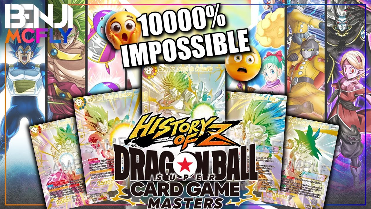 🤯C'EST QUOI CE RATIO !!!???🤯 BT27 History of Z | Dragon Ball Super Card Game Masters