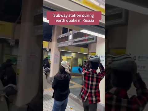 Magnitude 8.7 Earthquake hits Russia today #usa