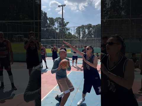 Velha guarda acabou comigo 😠#streetball #basketball #shorts
