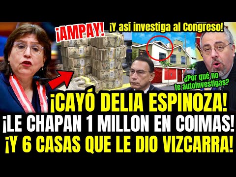 BOMB4! DESCUBREN A FISCAL DELIA ESPINOZA CON COIMA MILLONARIA Y CASAS SECRETAS Q NO PUEDE JUSTIFICAR