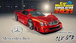 Mercedes CLK GTR Restoration - Car Mechanic Simulator 2021 - Drag Racing DLC