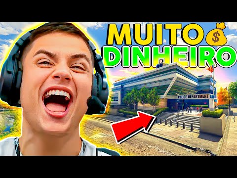 COMPREI UMA DELEGACIA no GTA RP 😱 (Paulinho o LOKO)